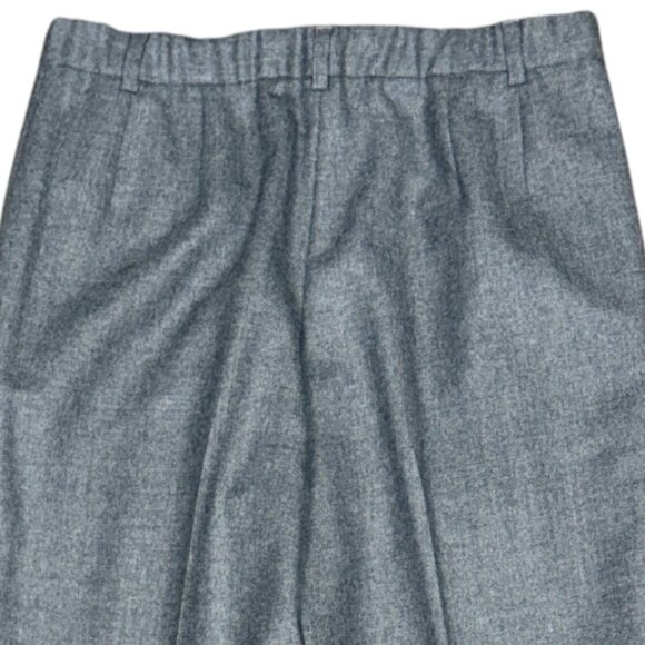 EUC Women's PENDLETON 100% Virgin Wool Pants Lined Trouser Gray | Size 8 - Picture 4 of 8